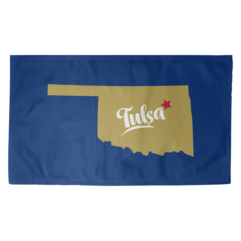 Tapis bleu area oklahoma, Rectangle 5 pi x 7 pi
