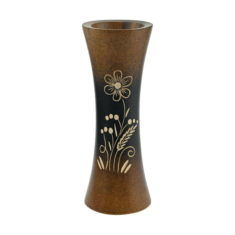 Handmade Wood Table Vase