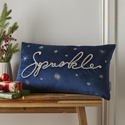 Soft Touch Sparkle Cushion Cover