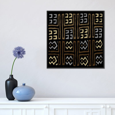 «Mudcloth Geometric Design IV», impression sur toile