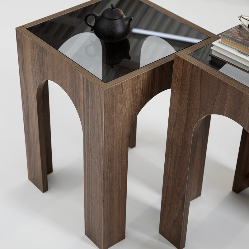 Coffee Table Set, Dark Gray