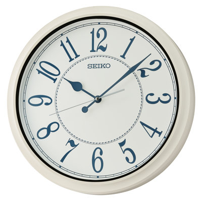 QXA801WLH Wall Clock, White