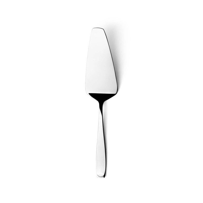 Plat à gâteau en acier inoxydable | 9,7 po | Argent