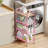 4-Tier Rolling Cart,Metal Utility Cart with Wooden Tabletop,Salon Trolley Cart,Storage Cart,Metal Cart,Printer Stand-112864690
