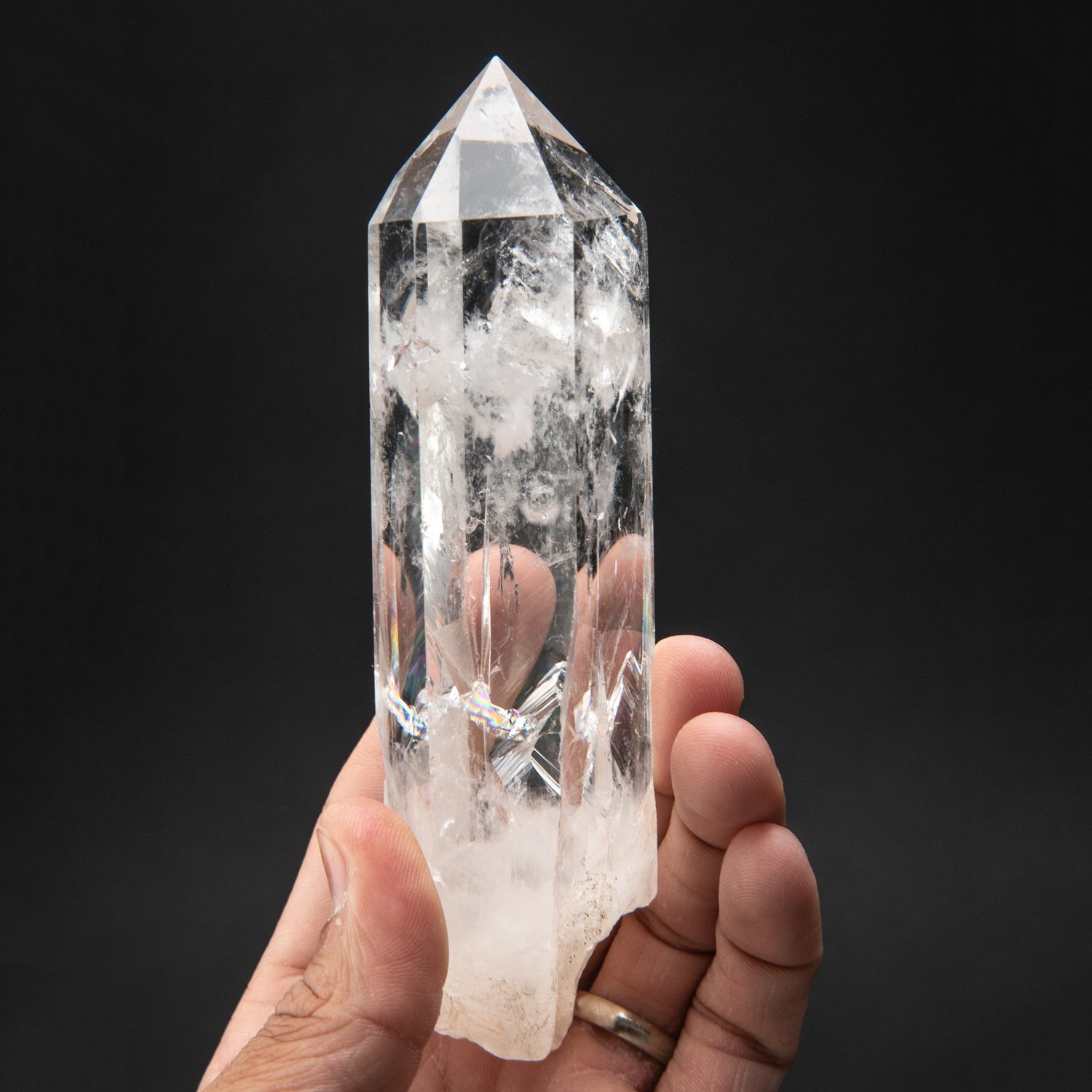 ONE Pound Small Quartz Rock Crystal Points Healing Stones