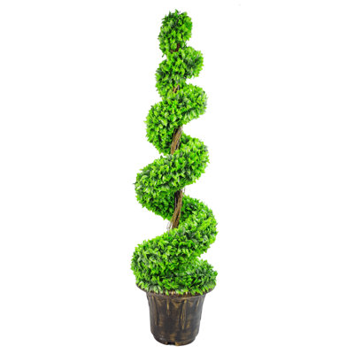 Anlin Faux Spiral Tree in Pot