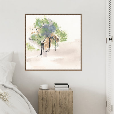 «Tinted Treescape I» par Chris Paschke, reproduction d'art sur toile encadrée