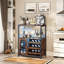 3-tier Wine Bar Cabinet with LED Lights for Kitchen, Living Room and Bar-244405651