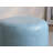 11.8In Small Round Faux Leather Upholstered Ottoman-120539215