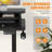 Moneque Adjustable Height Stainless Steel Computer Desk-243518468-251202592