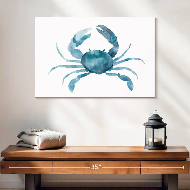 Crabe bleu Brampt, H 16 po x l 24 po