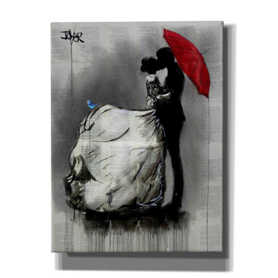 «Epic Graffiti 'Big Dresss» par Loui Jover, impression sur toile, grandes robes sur toile par Loui Jover