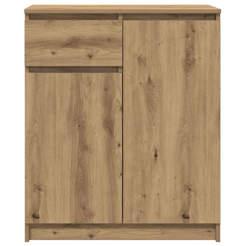 Sideboard With Drawer 71X35x84 Cm Engineered Wood, Artisan Oak