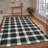 Ashleigh Hand Tufted Wool Plaid Indoor Rug-1213392659