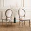 Ensemble de salle à manger en bois massif 3 pièces linen Cueto-791966376-721369020