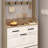 3 Doors 2 Drawers Shoe Cabinet - Keep Your Hallway Clean And Organized Storage With Modern Practical Design-578607889