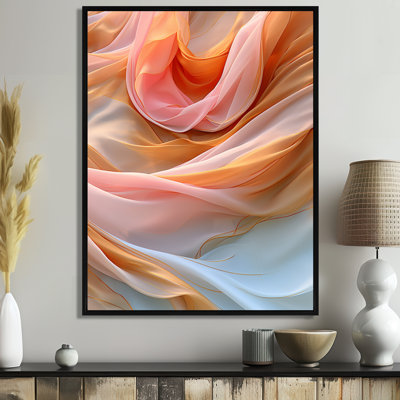 «Orange Streams», art mural