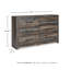 Commode double 6 tiroirs Drystan