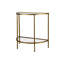 Glass Top End Table