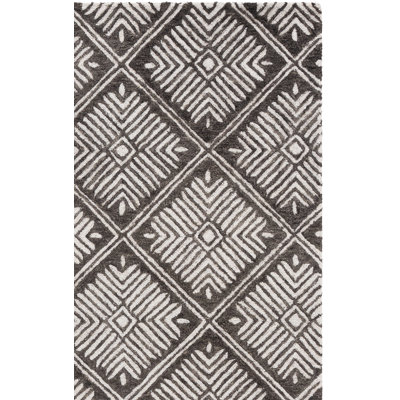 Oldroyd Hand Tufted Wool Geometric Rug