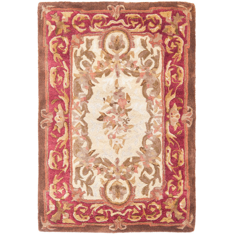Loren Hand Tufted Wool Oriental Rug, Rectangle 2' x 3'