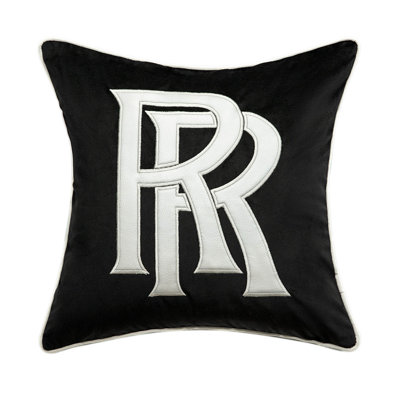 Square Black Velvet Pillow Cover