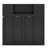 Full Size Murphy Bed With Storage Cabinets