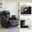 39'' Wide Power Recliner With Smart Cup Holder Power Headrest And Wireless Charger-618143459