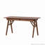 Bureau en bois avec tiroirs
