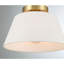 Plafonnier 1 lumière Orlandus en laiton naturel-1240666705