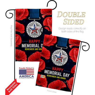 Ensemble de drapeaux 2 côtés en polyester 18,5 po x 13 po