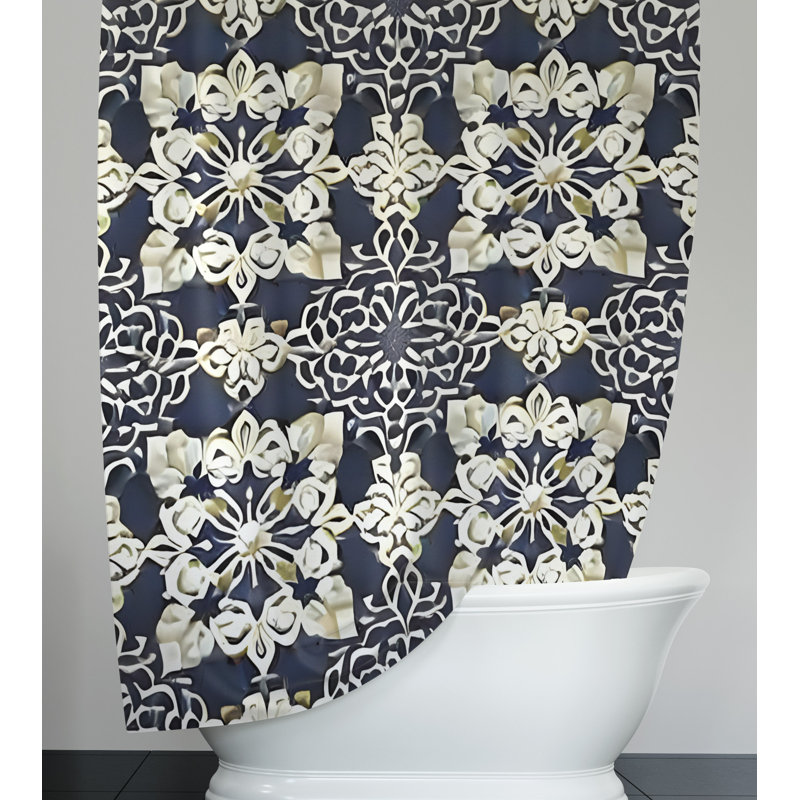 Rideau de douche Consilia, H 72 po x l 70 po