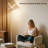 74" Dual Led Floor Lamp With Remote Control-271119759