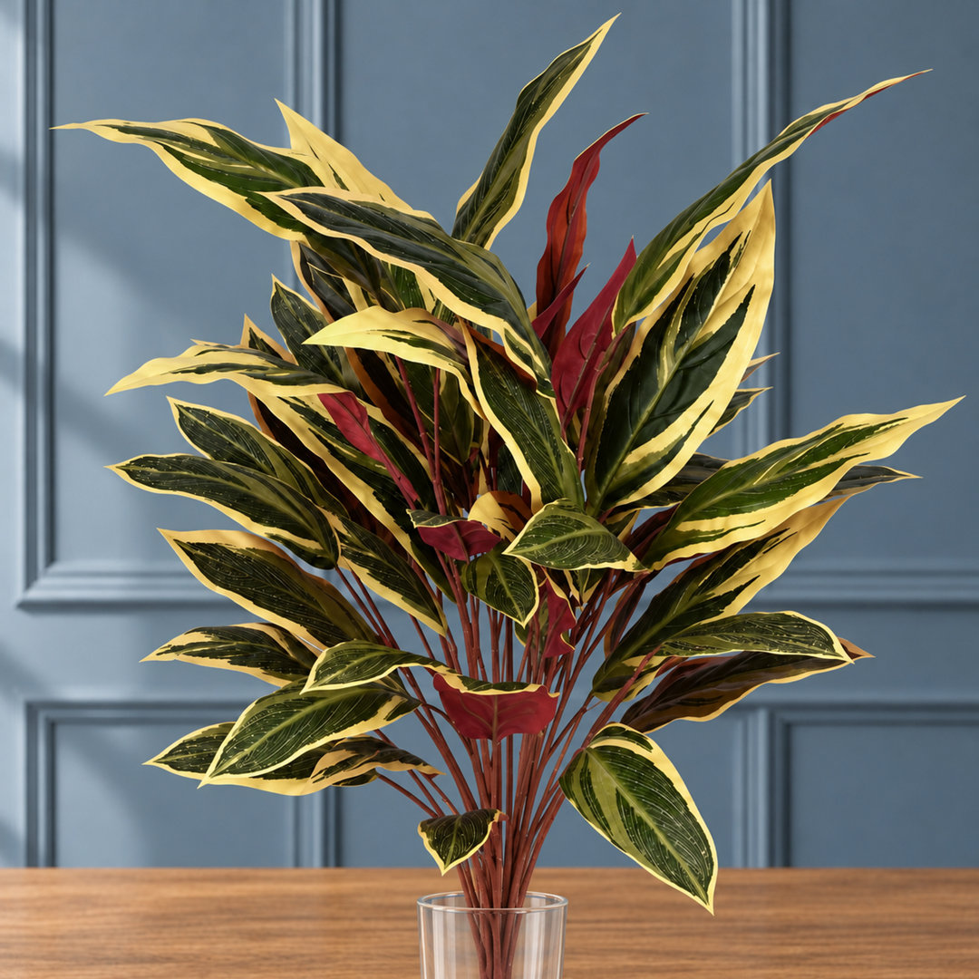 B&Q - 90Cm Fire Retardant Caladium Bush With White Edge X15W/49Lvs - Image 4