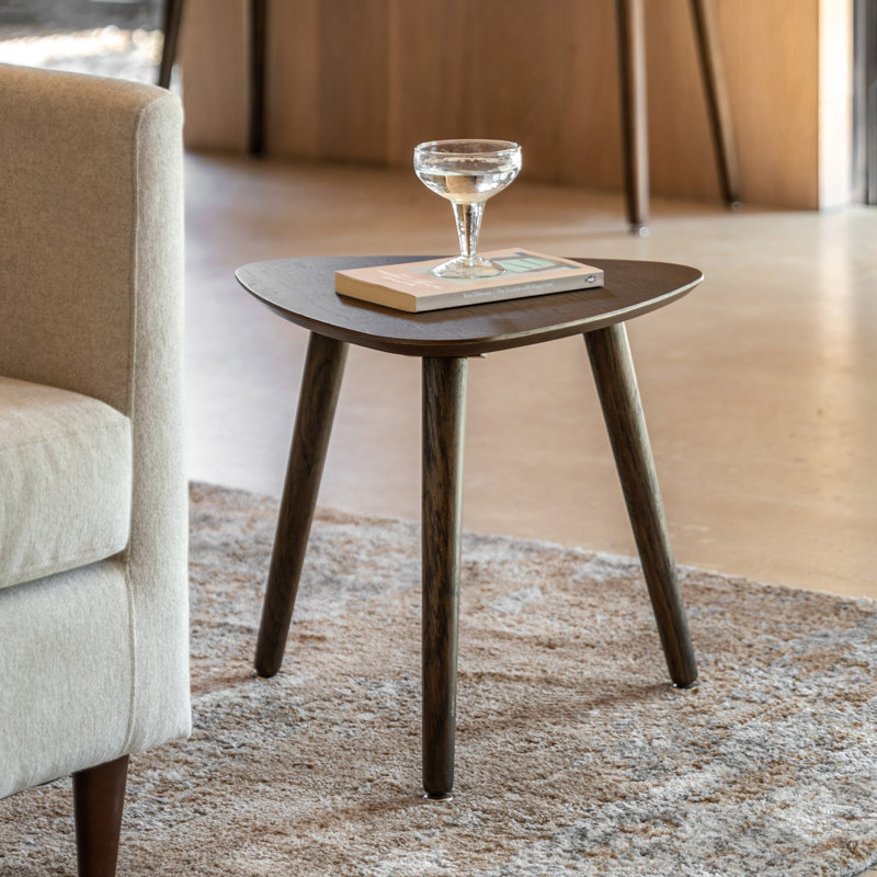 End Table, Dark Wood