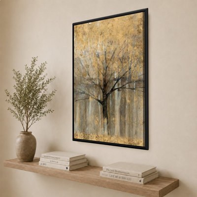 Open Arms Gold by Avery Tillmon - Graphic Art on Canvas