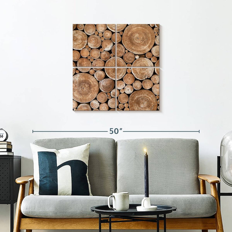 Senne Tree Stumps, 26" H x 26" W