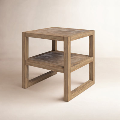 Modica Solid Wood End Table