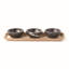 LX Collective Tray with 3 Dip Bowls