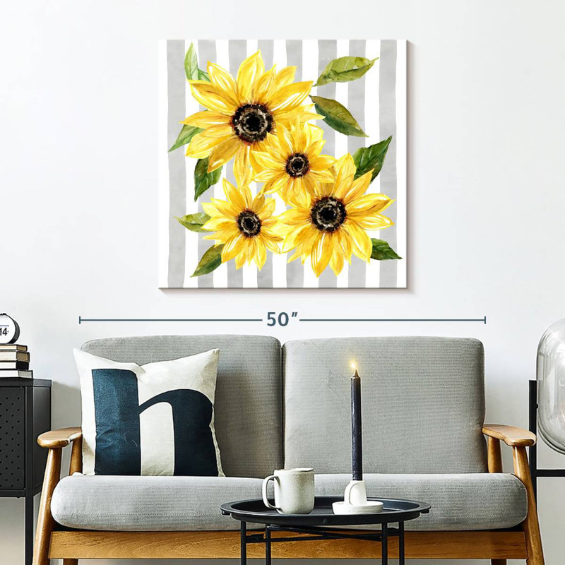 Harnek Sunflower Array II, 30" H x 30" W