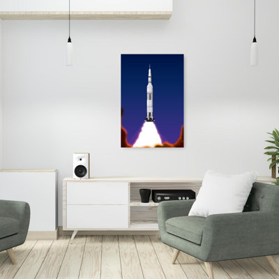 Impression d'art mural spectaculaire paysage urbain contemporain contemporain