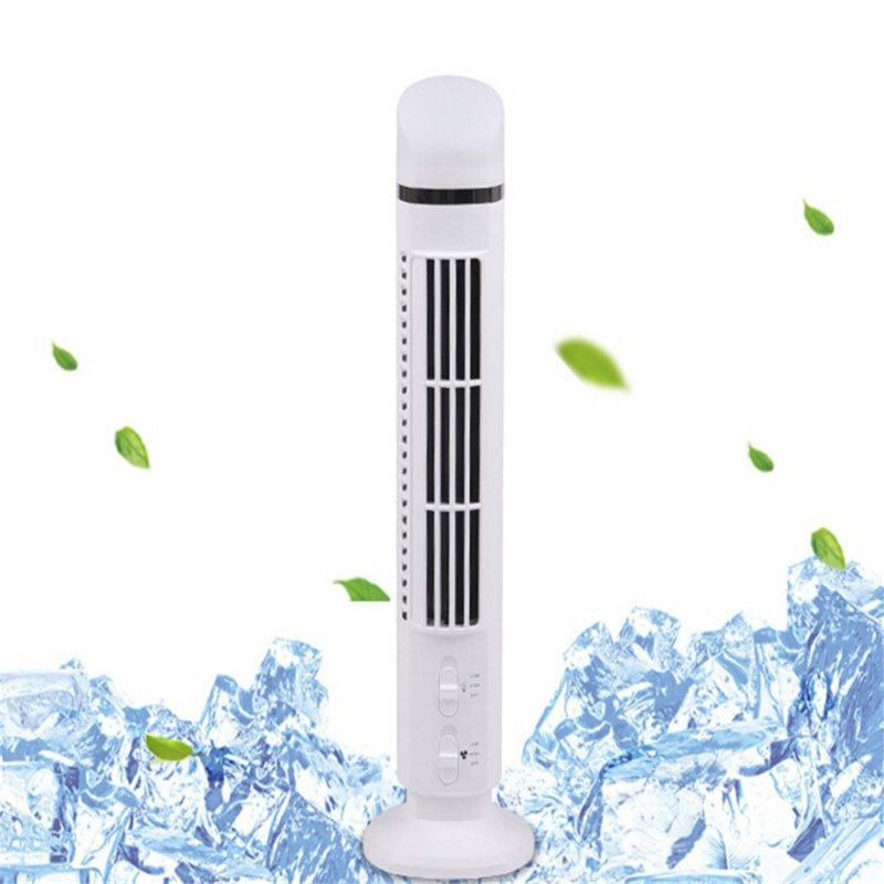Mini climatiseur vertical sans ventilateur, White