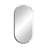 Long Oval Wall Hanging Glass Mirror With Beveled Edge Vanity Mirror For Bathroom-1256988541