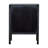 Solid Wood Nightstand, 3 Drawer