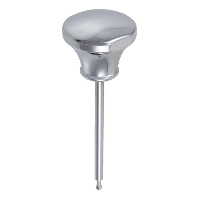 Ensemble de tringle à trois trous de levage de baignoire romaine Lockwood, Chrome
