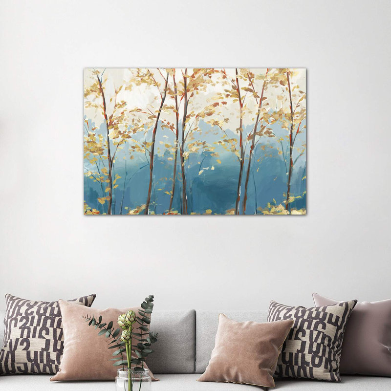 " Ascent Trail " by Isabelle Z, Wrapped Canvas, 32" H x 48" W x 1.5" D