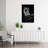 Striking Zebra Contemporary Zebra Wall Art-761419276