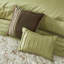 Ensemble d'édredon brodé 7 pièces vert-122118635-122118638
