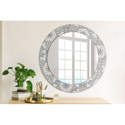 Huldar Glass Flat Wall Mirror