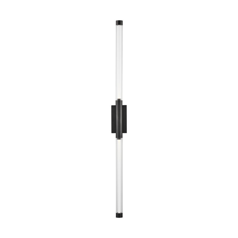 Phobos 2 - Light LED Armed Sconce, Bronze